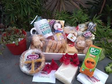 Canasta de productos de la panadería